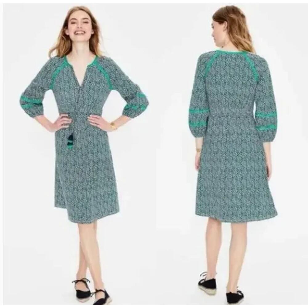 Boden heidi dress indian ocean bloom